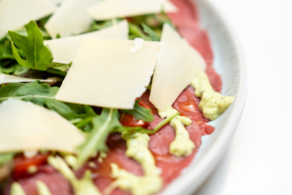 Chocolate martini with monogram